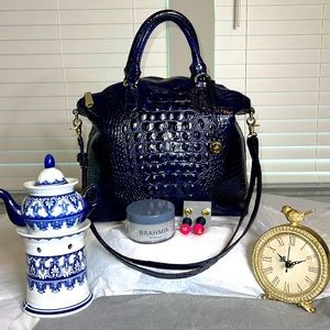 BRAHMIN LARGE DUXBURY SATCHEL